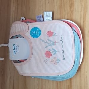Carter's velcro closure bibs